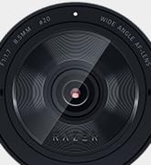 Razer Kiyo Pro Ultra 4K Webcam: Large Sensor - Auto Light Correction - Built-in Mic and Shutter -...