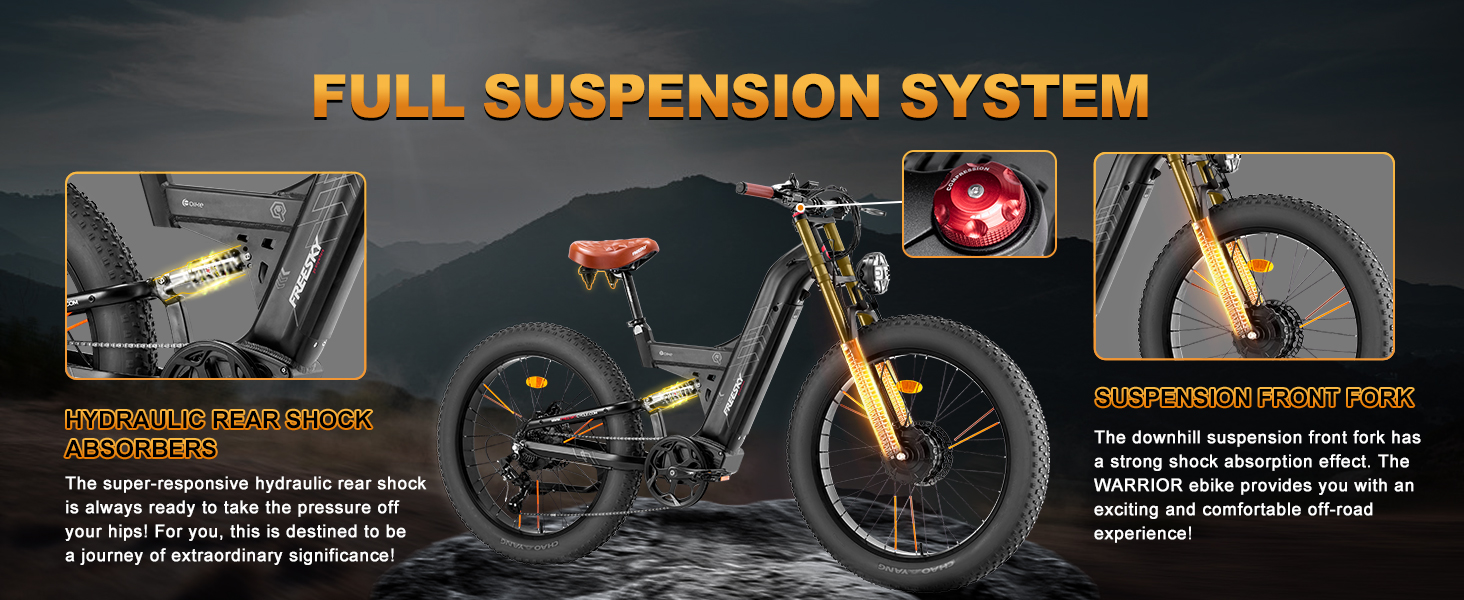 full suspension bike frame