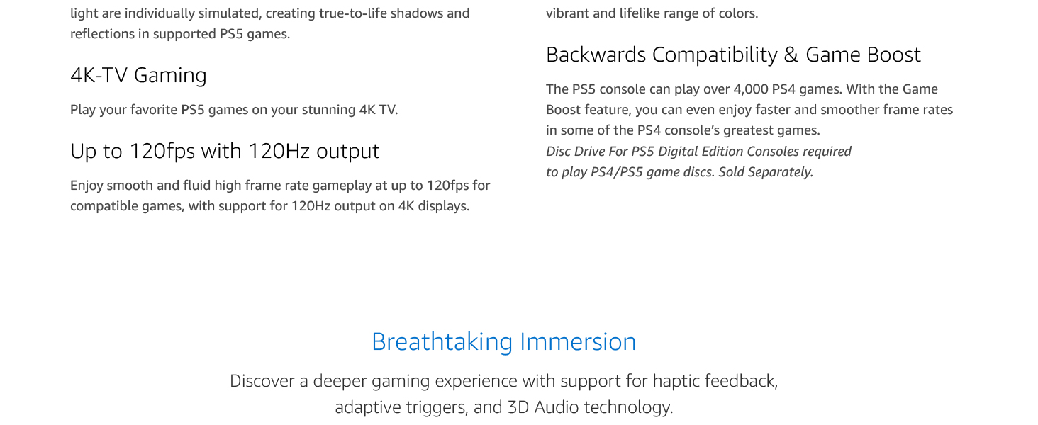 4K TV Gaming, backwards compatibility and more