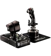 Thrustmaster HOTAS Warthog Flight Stick, Throttle and Control Panel for Flight Simulation, Offici...