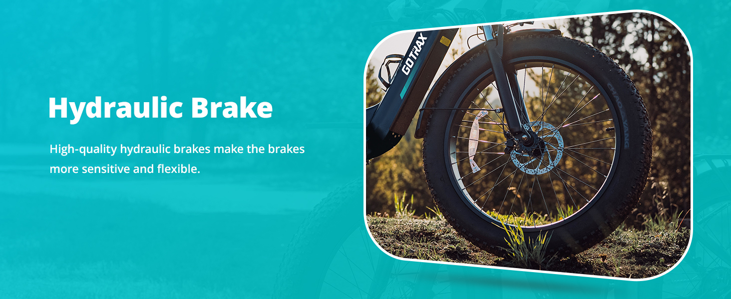 Gotrax R8 electric bike with Hydraulic brake