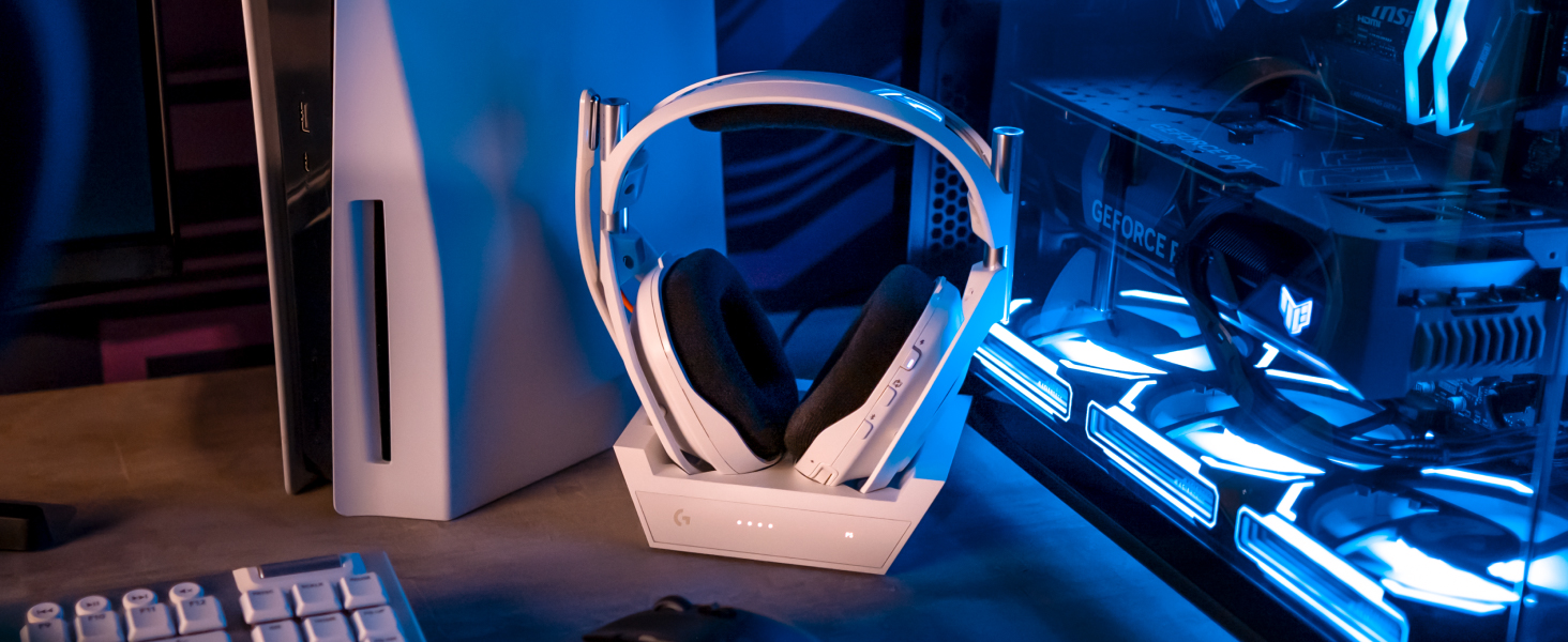 Astro A50 LIGHTSPEED Wireless Gaming Headset + Base Station (Gen 5)