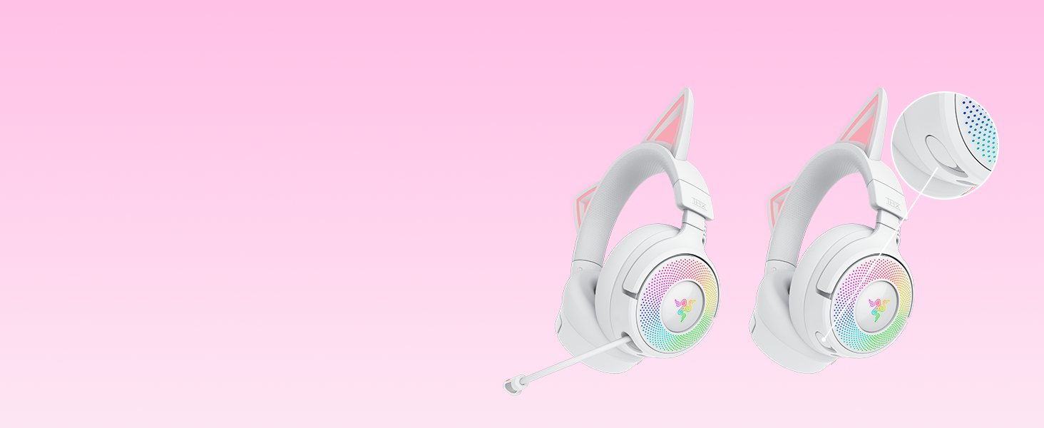 The flushed retractable mic captures incredible detail, making you sound clear, rich and natural.