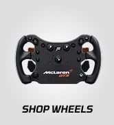 Fanatec CSL Elite Officially Licensed McLaren GT3 v2 Sim Racing Steering Wheel – Analog Paddles, ...