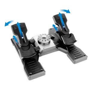 Logitech G Pro Flight Yoke System + Pro Flight Rudder Pedals Bundle - Image 3