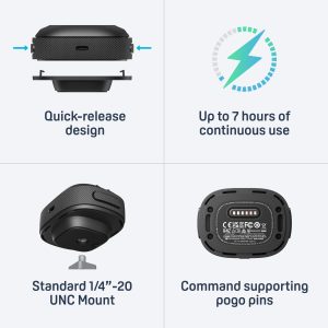 HTC Vive Ultimate Tracker 3 Pack + Dongle - VR Full Body Tracking - Compatible with SteamVR, Vive XR Elite, Meta Quest Virtual Reality Headsets - Image 4