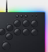 Razer Kitsune All-Button Arcade Controller: For PS5 / PlayStation 5 & PC - Low-Profile Optical Sw...