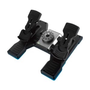 Logitech G Pro Flight Yoke System + Pro Flight Rudder Pedals Bundle - Image 4