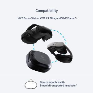 HTC Vive Ultimate Tracker 3 Pack + Dongle - VR Full Body Tracking - Compatible with SteamVR, Vive XR Elite, Meta Quest Virtual Reality Headsets - Image 5