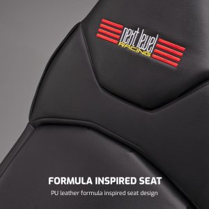 Next Level Racing F-GT Racing Simulator Cockpit. Formula and GT racing simulator cockpit compatible with Thrustmaster, Fanatec, Moza Racing on PC, Xbox and PS - Image 5