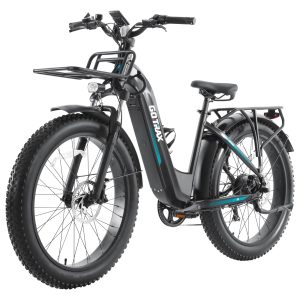 Gotrax 20" Folding Electric Bike with 40Miles (Pedal-assist1) by 48V Battery, 20Mph Power by Peak 500W, Adult Electric Bicycle with 5 Pedal-Assist Levels& LCD Display, Suitable for Commuting - Image 3