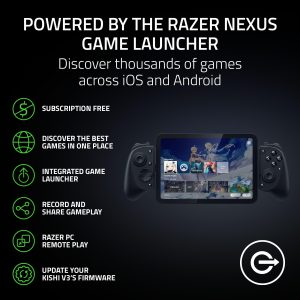 Razer Kishi V3 Pro XL Gaming Controller for iPad & Android Tablets up to 13": Full Sized TMR Thumbsticks - Dual Back Buttons - Wired & Remote Play for PC - HD Haptics - 6 Free Months of Apple Arcade - Image 19