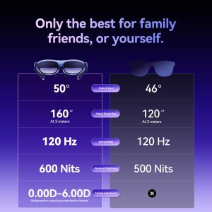 Joypack Rokid AR Glasses, Max ar Glasses with Station, 0.68" Micro-OLED Display for Video Glasses, Google Play Media Streaming Android&iOS TV Compatible - Image 9