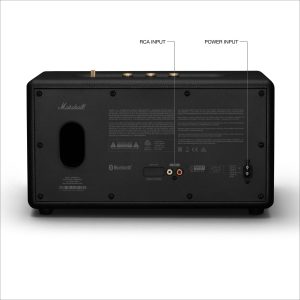 Marshall Stanmore III Bluetooth Home Speaker - Loud Stereo Sound with Bass and Treble Controls | Plug-in Powered | Record Player Compatible | RCA and 3.5 mm Aux Inputs - Black - Image 18
