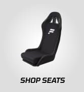 Fanatec ClubSport GT Sim Racing Cockpit Seat – Rigid and Durable, Fiber-Reinforced Shell, Padded ...