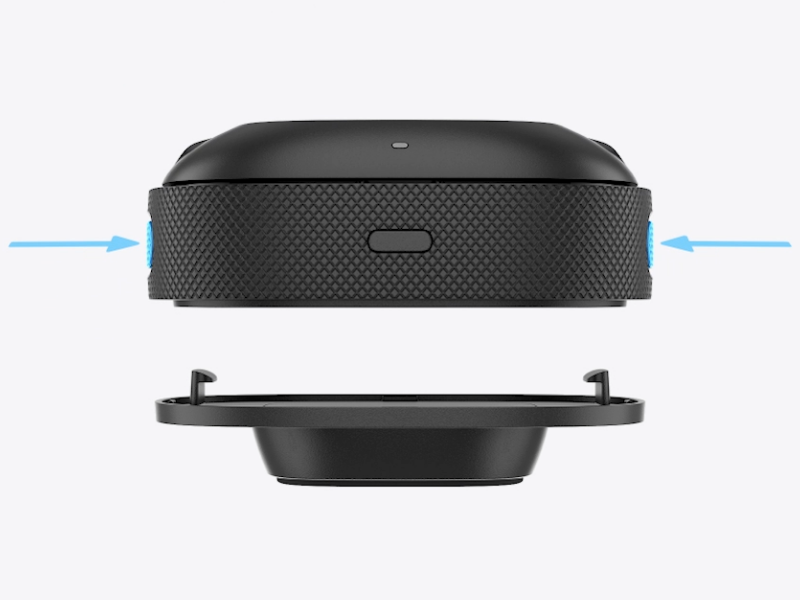 slide, clip, and go.