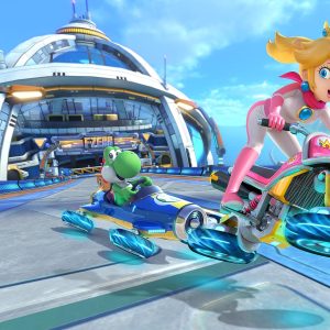 Nintendo Switch™ Mario Kart™ 8 Deluxe Bundle (Full Game Download + 3 Mo. Nintendo Switch Online Membership Included) - Image 9