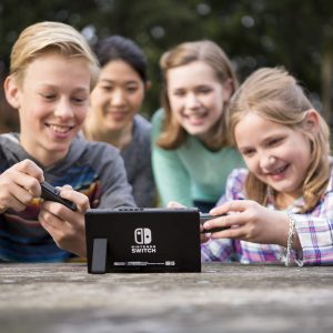 Nintendo Switch with Gray Joy‑Con - HAC-001(-01) - Image 9