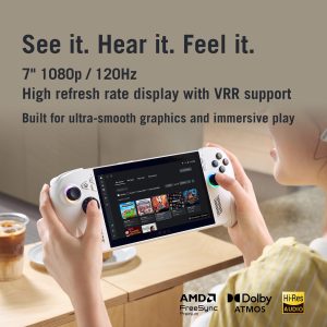 ASUS ROG Xbox Ally – 7” 1080p 120Hz Touchscreen Gaming Handheld, 3-month Xbox Game Pass Premium included, AMD Ryzen Z2 A, 16GB RAM, 512GB SSD, White - Image 12
