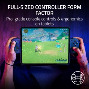 Razer Kishi V3 Pro XL Gaming Controller for iPad & Android Tablets up to 13": Full Sized TMR Thumbsticks - Dual Back Buttons - Wired & Remote Play for PC - HD Haptics - 6 Free Months of Apple Arcade - Image 3
