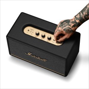 Marshall Stanmore III Bluetooth Home Speaker - Loud Stereo Sound with Bass and Treble Controls | Plug-in Powered | Record Player Compatible | RCA and 3.5 mm Aux Inputs - Black - Image 17