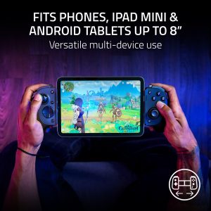 Razer Kishi V3 Pro XL Gaming Controller for iPad & Android Tablets up to 13": Full Sized TMR Thumbsticks - Dual Back Buttons - Wired & Remote Play for PC - HD Haptics - 6 Free Months of Apple Arcade - Image 14