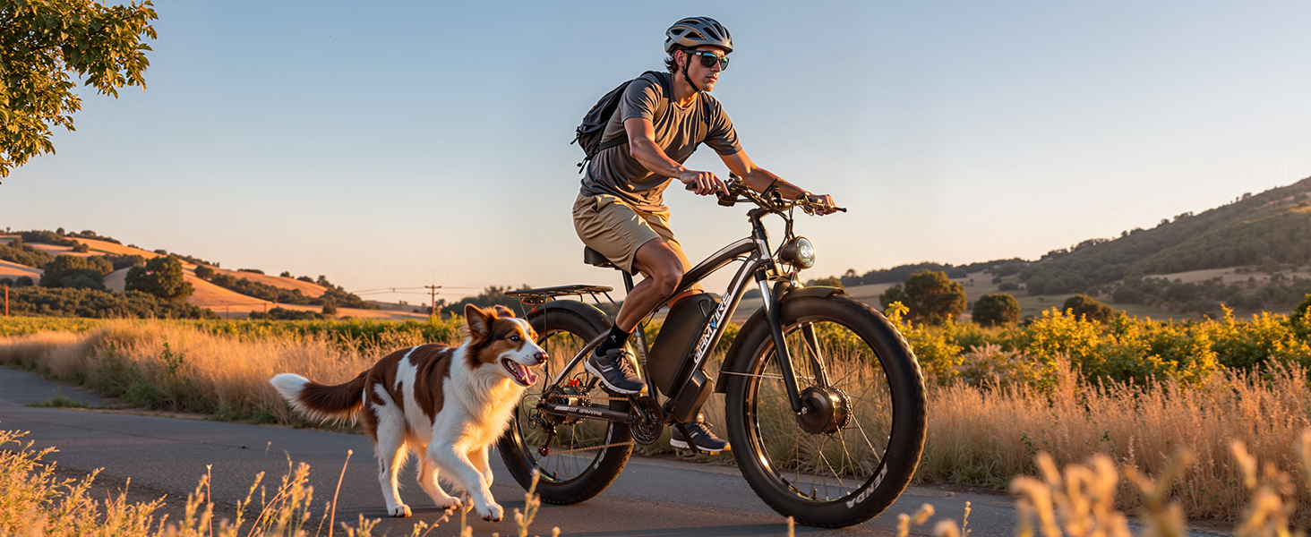 electric bike with suspension