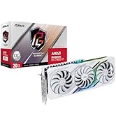 ASRock Radeon RX 7900 XT Phantom Gaming OC, 20GB, GDDR6, 320-Bit, ARGB, White