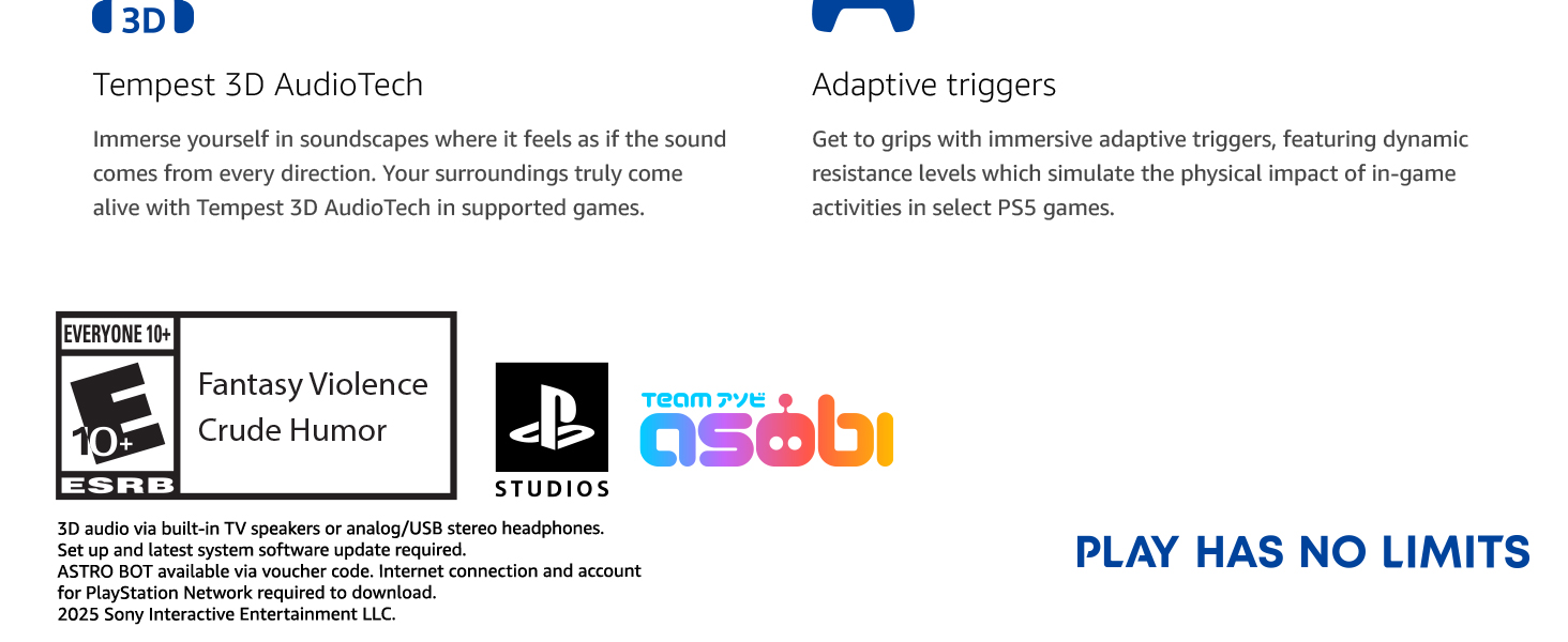 ESRB Logo, stuido logos and legal line