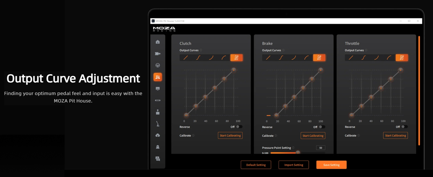 Output Curve Adjustment