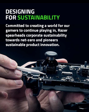 Razer sustainability go green