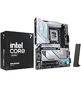 MICRO CENTER CPU Motherboard Combo - Ultra7 265K 20 cores up to 5.5 GHz Desktop Processor with GI...