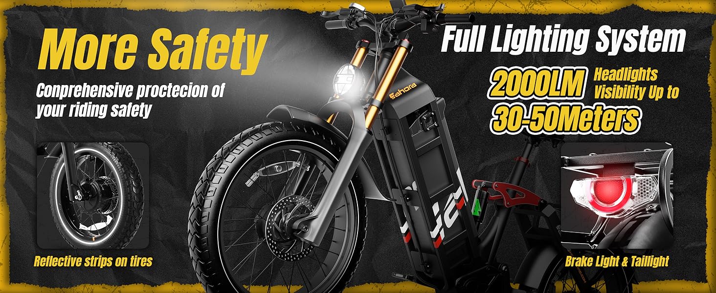 eahora juliet Pro 2 II 3 electric bike for adults 52V 60V 70ah 60ah ebike 200Miles long range e bike