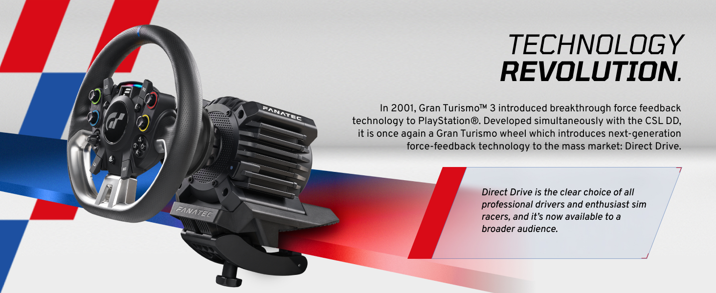 technology revolution breakthrough force feedback technology next-generation direct drive pro