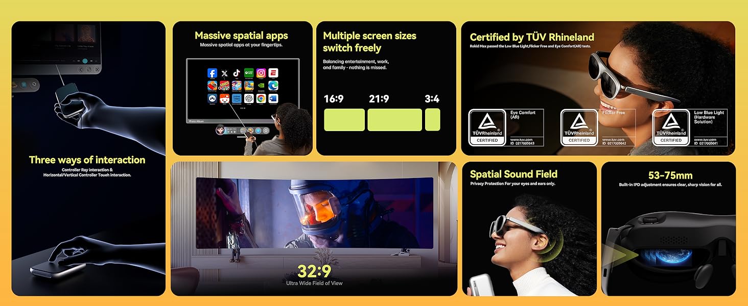 Innovative Three-Screen Display