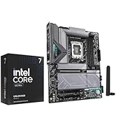 MICRO CENTER CPU Motherbard Combo - Ultra 7 265KF 20 cores(8 P-cores + 12 E-cores) Desktop Proces...