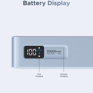 UGREEN MagFlow 20000mAh Magnetic Power Bank for MagSafe with Built-in Cable, High-Capacity Qi2 25W Certified Wireless Charging and 45W PD Fast Charging, Portable Charger for iPhone 17 Pro Max/16/15/14 - Image 8