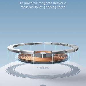 UGREEN MagFlow 20000mAh Magnetic Power Bank for MagSafe with Built-in Cable, High-Capacity Qi2 25W Certified Wireless Charging and 45W PD Fast Charging, Portable Charger for iPhone 17 Pro Max/16/15/14 - Image 4