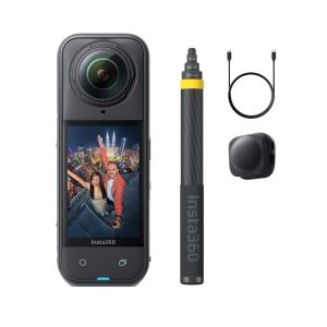 Insta360 X5 - Waterproof 8K 360° Action Camera, Leading Low Light, Invisible Selfie Stick Effect, Rugged and Replaceable Lens, 3-Hour Battery, Built-in Wind Guard, Stabilization, Triple AI Chip Design - Image 3