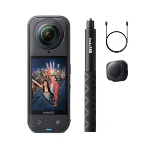 Insta360 X5 - Waterproof 8K 360° Action Camera, Leading Low Light, Invisible Selfie Stick Effect, Rugged and Replaceable Lens, 3-Hour Battery, Built-in Wind Guard, Stabilization, Triple AI Chip Design - Image 14