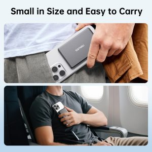 Magnetic Portable Charger, Ultra Slim 5,000mAh Wireless Power Bank, PD 20W USB C Fast Charging, for Magsafe Battery Pack Compatible with iPhone 16/15/14/13/12 Pro/Pro Max Series - Image 5