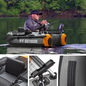 Wholesale Custom OEM/ODM Fishing Tube Rib Catamaran Boats China Rigid Hypalon Fishing Inflatable Belly Boat Eva - Image 6